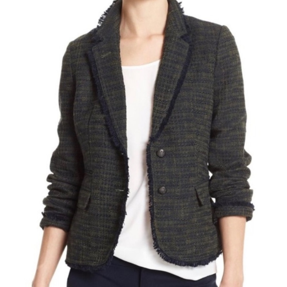 Banana Republic tweed blazer